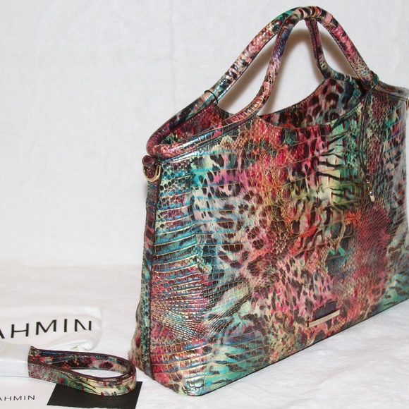 NWT BRAHMIN Elaine Shapeshifter Melbourne Leather - Picture 4 of 7